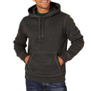 Échantillon gratuit disponible Sweats à capuche et sweat-shirts pour hommes surdimensionnés unis personnalisés Grande taille Pullover Sweats à capuche pour hommes - Product Image 5