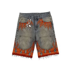 กางเกงขาสั้นผ้ายีนส์แบบสั่งทำมีกระเป๋าแบบกำหนดเองสีตามสั่งผ้าระดับพรีเมียมออกแบบได้ตามที่ต้องการ - Product Image 5