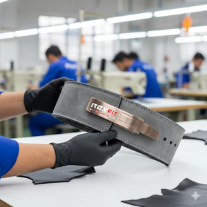 Cinturón de Peso de Cuero Rexfit para Entrenamiento de Fuerza y Gimnasio, para Soporte Lumbar Durante el Entrenamiento - Product Image 6