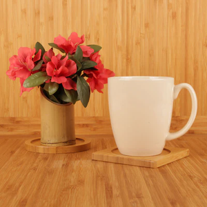 Hot Selling Customized Engraved Mango Wood Square <b>Drinking</b> <b>Coasters</b> for Dining Table Use - Product Image 4