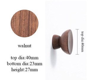 Different style wood knobs <b>pull</b> cabinet drawer <b>for</b> <b>home</b> dresser door cabinet furniture decorative kitchen wardrobe handle knobs - Product Image 6