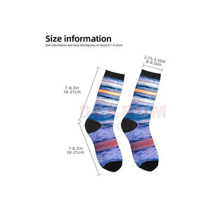 ถุงเท้ากีฬาสำหรับผู้ชายและผู้หญิงคุณภาพสูงถุงเท้าจับแบบกำหนดสีเองขนาด - Product Image 5