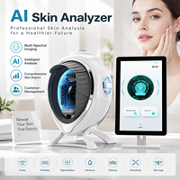 Analyseur de peau intelligent M8 AI, testeur d'analyse cutanée, imagerie spectrale 10 spectres, scanner facial 3D pour salon de beauté, spa, clinique