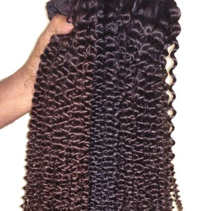 Extensions de cheveux humains vierges brésiliens Remy, ondulation naturelle, trame unique, 4 oz, lot de fournisseur indien, marque Seven Hills, best-seller - Product Image 1