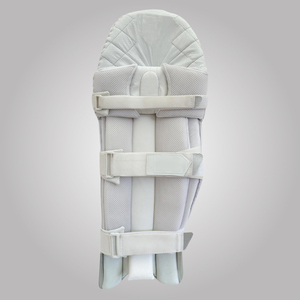 High Quality Lightweight Custom <b>Cricket</b> Batting Pads with Custom Size <b>White</b> Solid Color Custom Logo Durable Protective Gear - Product Image 3