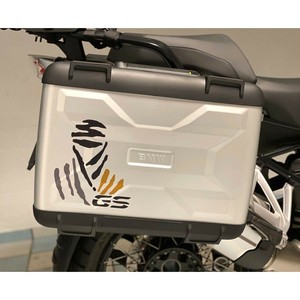 ชุดสติ๊กเกอร์สำหรับรถมอเตอร์ไซค์ BMW GS R1250 จำนวน 2 ชิ้น ของพรีเมียมพร้อมโลโก้สำหรับนักขี่ - Product Image 1