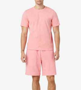 Ensemble de shorts pour hommes personnalisés en gros de haute qualité ensembles de shorts de sueur 2025 ensemble de shorts et de t-shirts personnalisés pour hommes coton respirant - Product Image 1