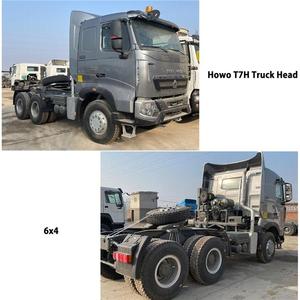 Nouveau camion Howo T7H 400 Euro 5, tête tracteur 6x4, carburant diesel, transmission automatique, conduite à gauche, roues motrices 4x2, caméra arrière, direction à gauche - Product Image 2