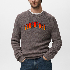 Suéter de Hombre de Punto Grueso de Alta Calidad para Uso Casual, Suéter Clásico de Invierno de Punto Fino para Hombre - Product Image 1