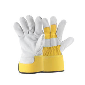 Gants de sécurité en cuir légers de bonne qualité, très demandés, vente en gros à bas prix, vêtements de travail, gants de sécurité - Product Image 1