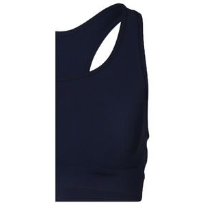 เสื้อชั้นในกีฬาแบบเรียบง่าย ยี่ห้อส่วนตัว รองรับกระชับสูง สำหรับผู้หญิง ดีไซน์ด้านหน้าปรับแต่งได้ สายปรับระดับได้ ระบายอากาศ แห้งเร็ว - Product Image 5