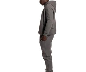 ชุดวอร์มออกกำลังกายแบบมีฮู้ด ดีไซน์ใหม่ ทรงเข้ารูป ไซส์ใหญ่ สำหรับผู้ชาย ชุดกีฬาแบบสั่งทำได้ สวมใส่สบาย อุ่นในฤดูหนาว แบบสองด้าน - Product Image 5