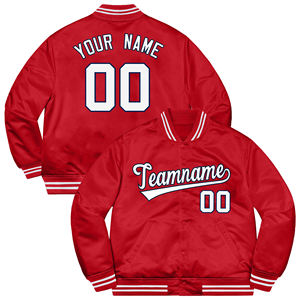 OEM Custom LOGO Streetwear Embroidery Casual Baseball Vintage Letterman Varsity Plus Size Jackets for Men - Product Image 2