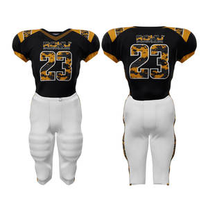 Uniforme de Fútbol Americano de Alta Calidad para Adultos, Talla Grande, Secado Rápido, Color Personalizado, Estampado Único, Ropa Deportiva Transpirable - Product Image 4