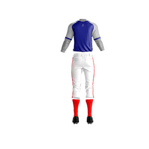 Ensemble d'uniformes de Baseball professionnel conception personnalisée jeu maillot pantalon tenue pour les équipes du Collège du Club scolaire - Product Image 5