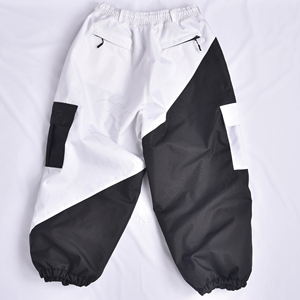 Uniesx Vêtements de ski et de neige en polyester personnalisés Pantalon de neige de style super baggy Pantalon cargo d'extérieur imperméable et coupe-vent - Product Image 2