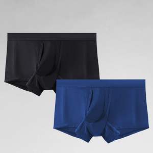 Calzoncillos bóxer transpirables de verano para hombre, ropa interior nueva de separación de bolsa impermeable cómoda - Product Image 4