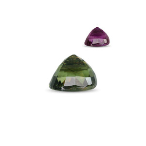 Piedra suelta de alejandrita de 2.03 quilates facetada con granate azul real, peridoto, ópalo de corte princesa, forma ovalada, gema de ópalo creada en laboratorio - Product Image 1