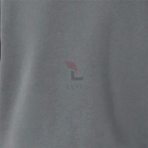 เสื้อสเวตเตอร์แฟชั่นโอเวอร์ไซส์ผ้าคอตตอนสำหรับผู้ชายเสื้อสเวตเตอร์แขนยาวพิมพ์ลายเสื้อฟลีซลำลองสไตล์สตรีทแวร์ - Product Image 6