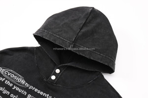 Sudadera con Capucha de Alta Calidad, Felpa Francesa, 100% Algodón, Talla Grande, Sudadera con Capucha Extra Grande para Hombre, Impresión Digital - Product Image 5