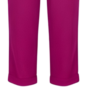 Pantalones de Trabajo Casuales de Negocios para Mujer, Cierre con Cordón, Transpirables, de Secado Rápido, de Lona Lisa, 100% Algodón, Cintura Media - Product Image 3