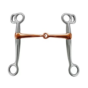 Venta directa de fábrica, brocas de acero inoxidable occidentales de caballo hechas a medida, boquilla de cobre de Junta Única alta, nuevo diseño - Product Image 1