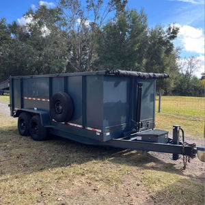 Remolque Volquete de Alta Resistencia 7x16 para Uso Agrícola, Sistema Hidráulico Duradero con Componentes Centrales de Engranajes para Remolque de Tractor - Product Image 1