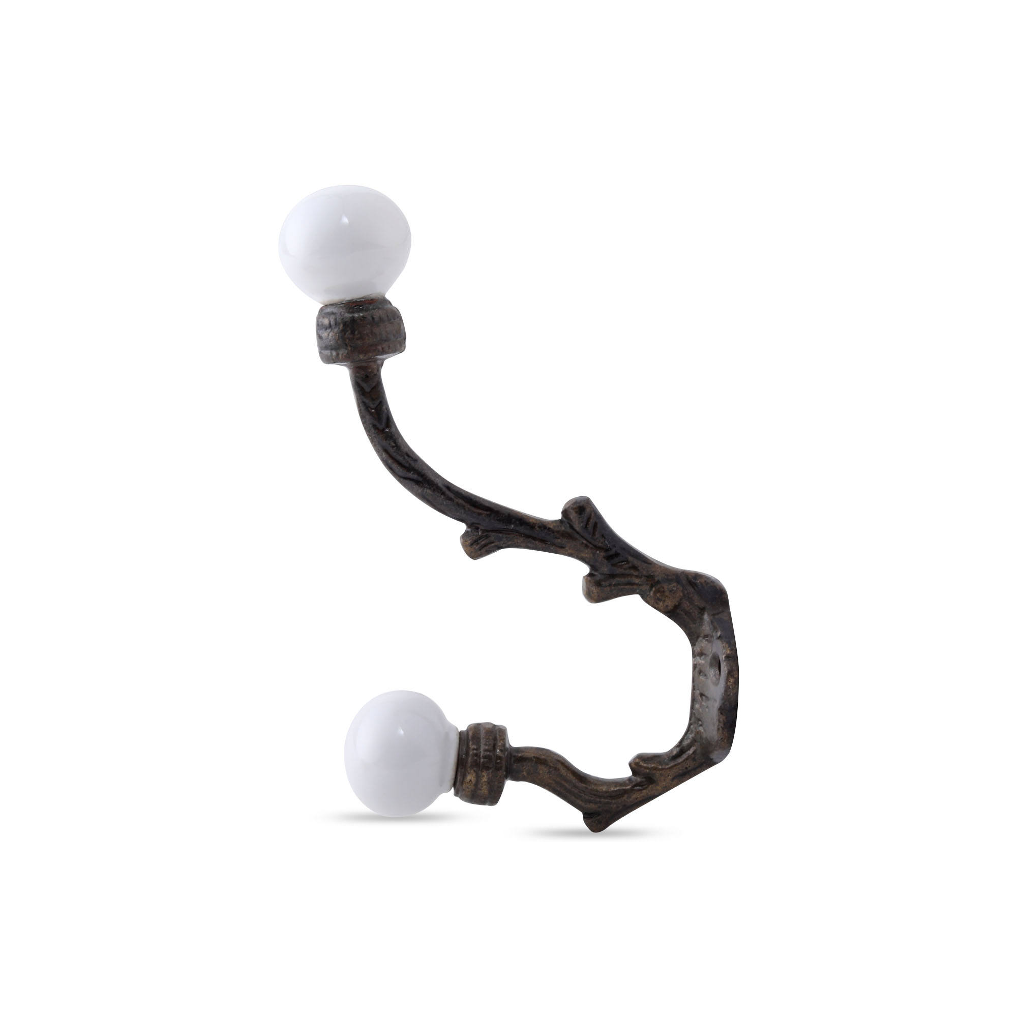 สีขาวและสีน้ำตาล