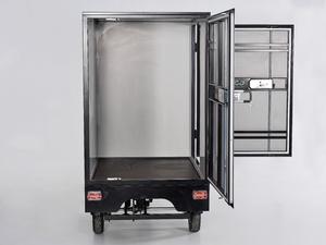 รถสามล้อไฟฟ้าพร้อมหลังคาระบบโซลูชันการจัดส่งในเมืองที่มีการป้องกันสภาพอากาศ - Product Image 3