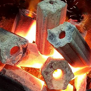 Carbón Vegetal para Barbacoa Indonesio Premium, Briquetas de Cáscara de Coco Hechas a Máquina, Marca Propia, Cubo y Hexagonal, Alto Calor, Bajo Contenido de Cenizas - Product Image 1