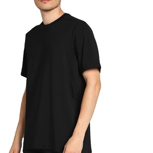 Camiseta de manga corta personalizada para hombre, Camiseta estampada de tela de punto transpirable cómoda de talla grande de algodón, servicio OEM al por mayor - Product Image 4