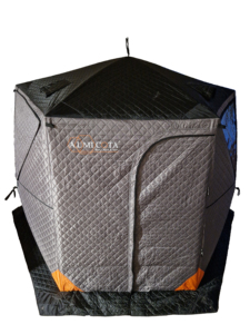 ALMICOTA Portable Lightweight Waterproof Triple Layer Two Bedroom Three Season Outdoor Camping <b>Tent</b> 6-<b>8</b> <b>Person</b> Hexagonal Diamond - Product Image 4