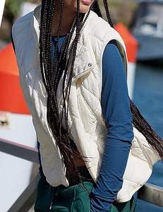 Venta Directa de Fábrica, Chaleco Acolchado con Cierre y Cuello en V, Transpirable, de Alta Calidad, Personalizable, para Hombre, Invierno, Casual, 220g - Product Image 5