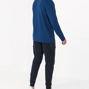 Camisetas de Manga Larga para Hombre 100% Algodón, Fabricadas en Fábrica con Colores Personalizados y Mangas Completas, Camiseta de Manga Larga para Hombre - Product Image 4