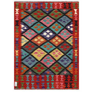 Alfombras Imaco Maimana, Alfombra Kilim Afgana de 119 x 87 cm, Alfombras y Juegos de Alfombras Tradicionales - Product Image 1