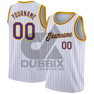 Maillot de basket-ball de compétition professionnel de haute qualité personnalisé, maille respirante avec impression par transfert thermique 3D, taille XS - Product Image 6