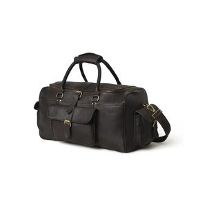 Bolsa de lona de cuero genuino de calidad superior personalizada - Product Image 2