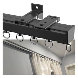 Sistema de Cortinas para Teatro, Perfil de Riel de Aluminio Serie 6000 para Decoración con Servicios de Soldadura y Corte y Movimiento Suave - Product Image 2