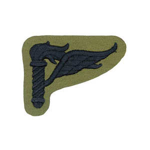 Parche de Insignia del Ejército Aéreo Británico 2025, Personalizado, Color Verde Oliva y Negro, Alas de Paracaidista, Tela de Fieltro Tejida, Decoración de Encaje, PVC, Venta en Pakistán - Product Image 2