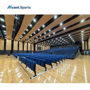 Sistema de Gradas Telescópicas Eléctricas Avant Sports con Asientos Plegables Acolchados para Gimnasios y Pabellones Deportivos Interiores de 8 a 15 Filas - Product Image 6