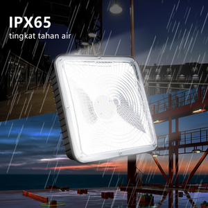 Lampes de stationnement pour tunnel de station de métro, station-service, entrepôt, capteur de mouvement, couverture en polycarbonate, LED anti-éblouissement, étanche IP65, garantie 5 ans - Product Image 2