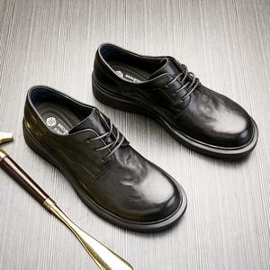 Chaussures de ville en cuir de porc de haute qualité avec revêtement imperméable et semelle intérieure souple pour hommes - Product Image 3