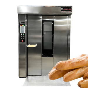 Altuntop Four à pain électrique 24 plateaux Chariot Four rotatif en acier inoxydable pour hôtel restaurant Nouveau four commercial à gaz Stock - Product Image 1