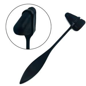 ชุดเครื่องมือวินิจฉัยแบบแมนนวล 8 ชิ้น สีดำล้วน ประกอบด้วย ค้อนสะท้อนเสียงแบบเทย์เลอร์ รุ่น C128/C512  ตะเกียบปรับเสียง  ผ้าพันแผล กรรไกร ไฟฉาย  บัค - Product Image 3