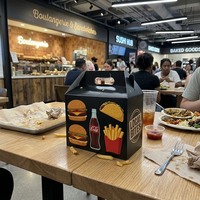 Boîte en papier personnalisée de qualité alimentaire recyclable en gros avec poignée pour poulet frit, fast-food, hamburgers, frites