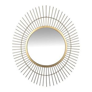 Miroir décoratif aspect galvanisé martelé en métal Cadre Miroir intelligent Décoration intérieure Miroir de salle de bain mural - Product Image 6