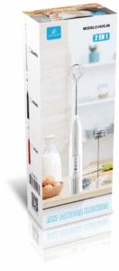 Batidora Eléctrica Recargable Portátil para Leche, Café y Huevos, Carcasa de Acero Inoxidable, USB/Batería para Uso en el Hogar y el Automóvil - Product Image 6