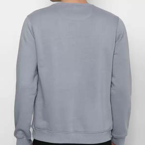 Top Qualité Couleur Différente Solide Sweat Shirt pour Hommes Tendance produit Street Wear couleur unie À Manches Longues Sweat Shirts - Product Image 2