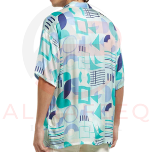 Nouveau T-shirt de plage à manches courtes pour hommes de qualité supérieure Fabriqué sur mesure avec un t-shirt pour hommes de qualité supérieure en coton polyester entièrement imprimé - Product Image 6