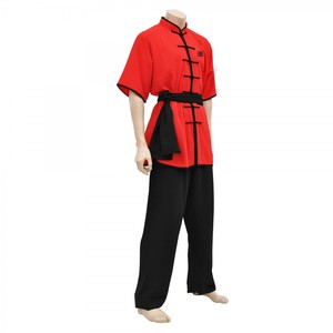 ชุดกังฟูผ้าฝ้าย 100% ผลิตตามสั่งขายส่ง ระบายอากาศได้ดี รับผลิตแบบ OEM ODM เสื้อผ้าศิลปะการต่อสู้จากผู้ผลิตในปากีสถาน สำหรับผู้ใหญ่ - Product Image 4